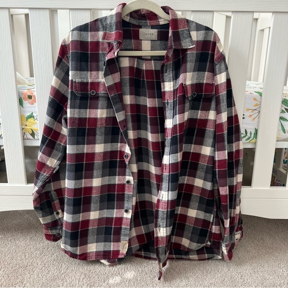 JACHS plaid button up - Picture 1 of 12